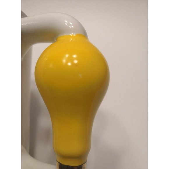 USA Made "Idea Mug" Coffee Mug White W/ Light Bulb Handle - Raven Industries - Picture 4 of 8